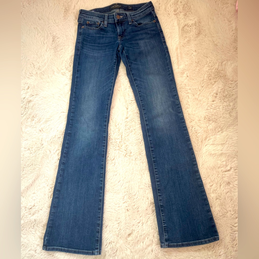 Lucky Brand Dark Blue Flare Juniors Jeans